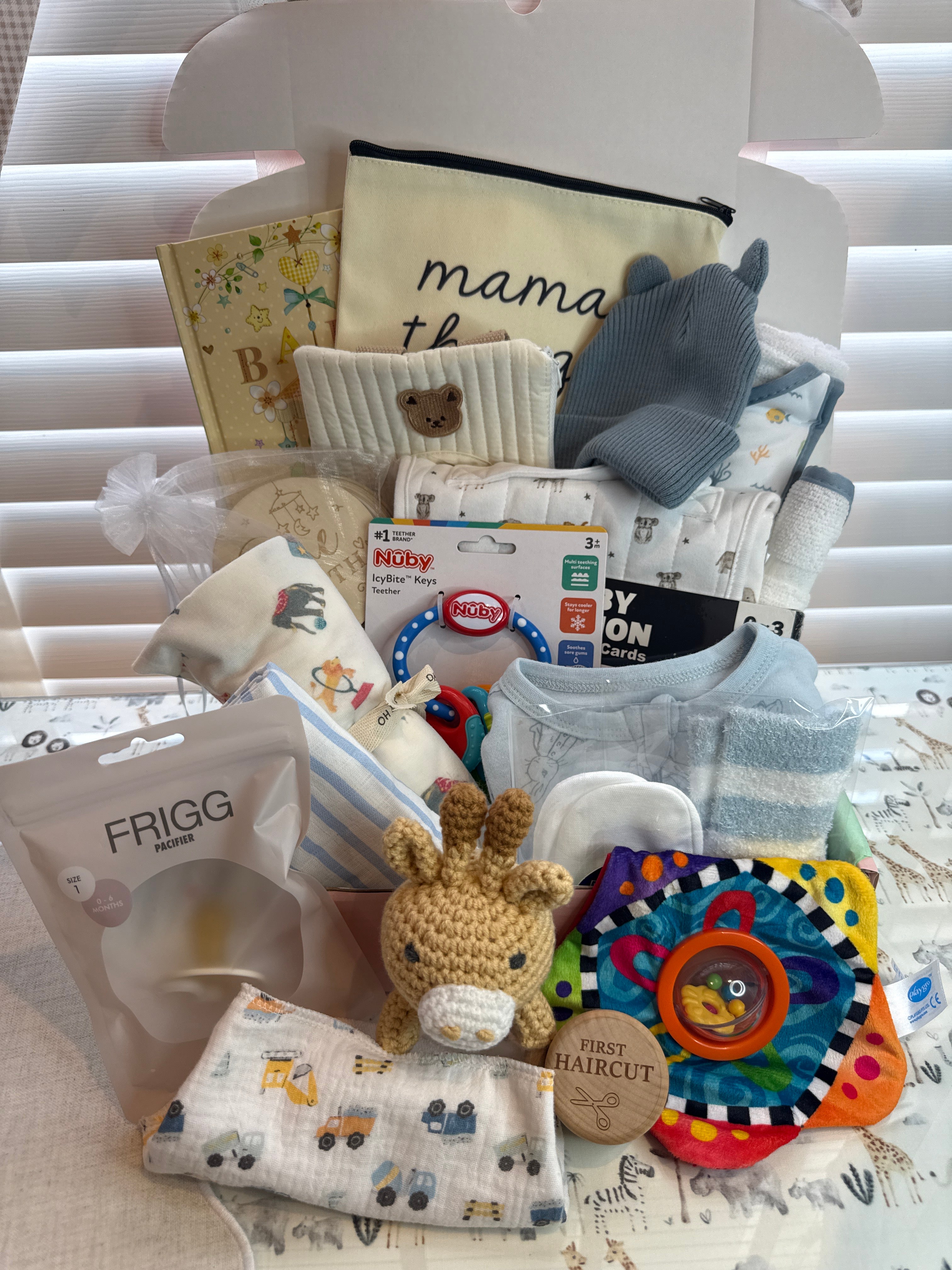 Baby Boy 16 Ball Mystery Bundle + Baby Grow