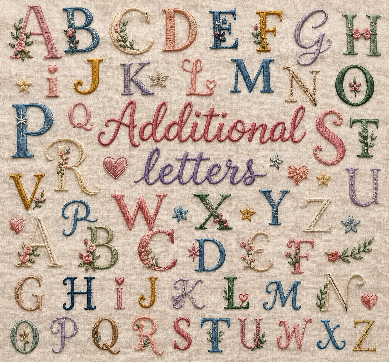 Additional letters