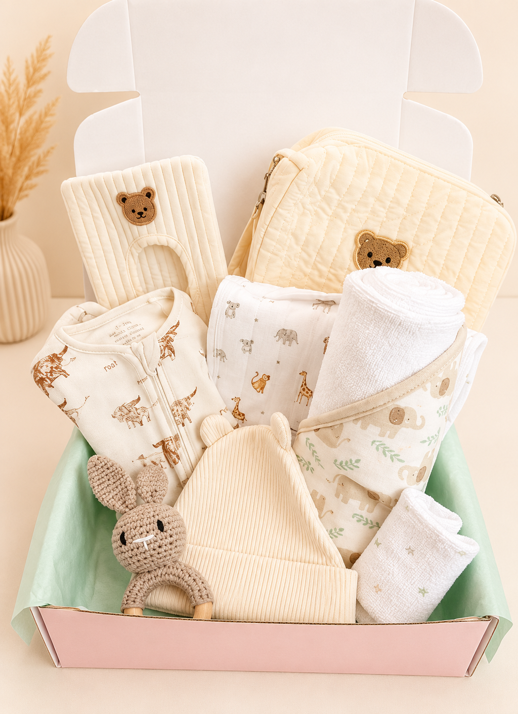 Baby Neutral 6 Ball Mystery Bundle + Baby Grow