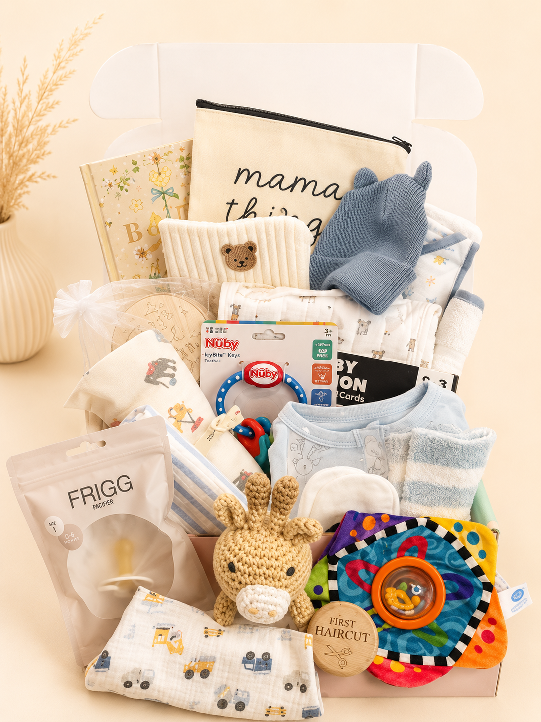 Baby Boy 16 Ball Mystery Bundle + Baby Grow