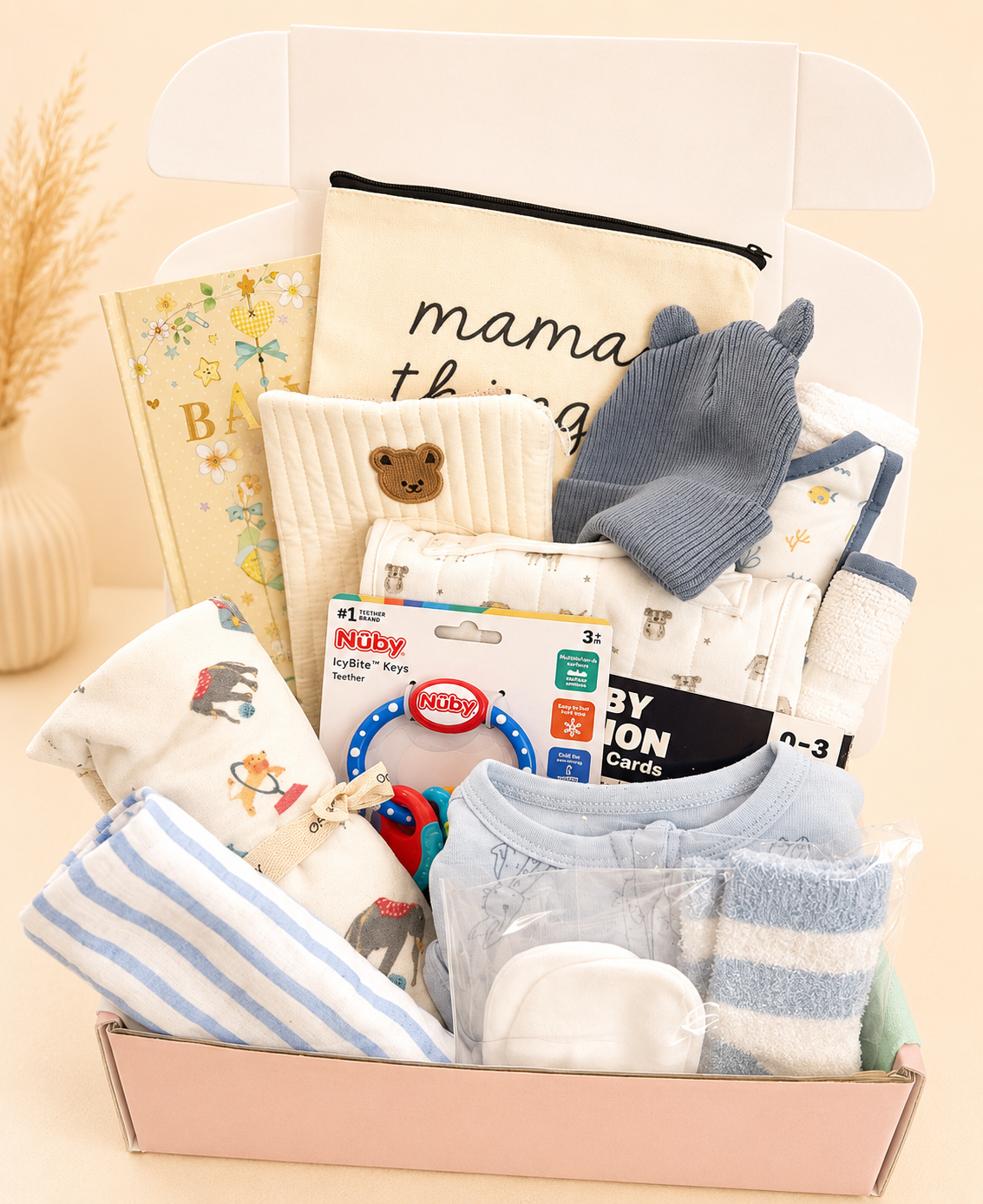 Baby Boy 10 Ball Mystery Bundle + Baby Grow